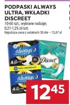 Stokrotka Market Podpaski Always Ultra, Wkładki Discreet oferta