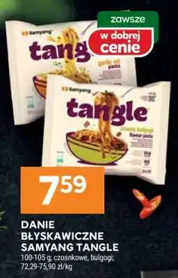 Stokrotka Market Danie błyskawiczne Samyang Tangle oferta