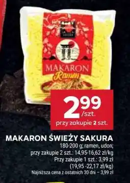 Stokrotka Market MAKARON ŚWIEŻY SAKURA oferta