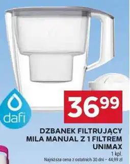 Stokrotka Market Dzbanek filtrujący Mila Manual z 1 filtrem Unimax oferta