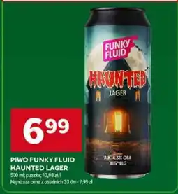 Stokrotka Market PIWO FUNKY FLUID HAUNTED LAGER oferta