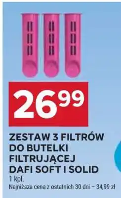 Stokrotka Market Zestaw 3 filtrów do butelki filtrującej Dafi Soft i Solid oferta
