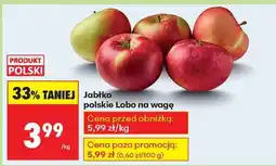 Biedronka Jabłko polskie Lobo na wagę oferta