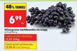 Biedronka Winogrono mołdawskie na wagę oferta