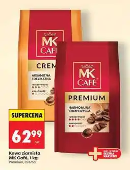 Biedronka Kawa ziarnista MK Café, 1 kg oferta