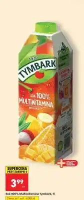 Biedronka Sok 100% Multiwitamina Tymbark, 1 l oferta