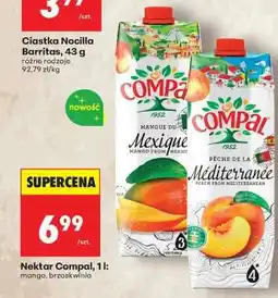 Biedronka Nektar Compal, 1 l: mango, brzoskwinia oferta