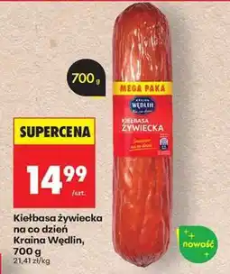 Biedronka Kiełbasa żywiecka na co dzień Kraina Wędlin, 700 g oferta