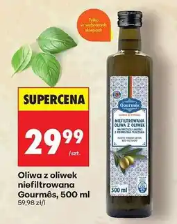 Biedronka Oliwa z oliwek niefiltrowana Gourmês, 500 ml oferta