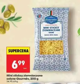 Biedronka Mini sticksy ziemniaczane solone Gourmés, 200 g oferta