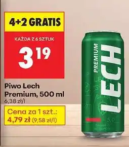 Biedronka Piwo Lech Premium, 500 ml oferta
