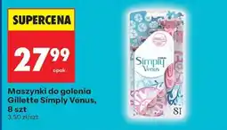 Biedronka Maszynki do golenia Gillette Simply Venus 8 szt oferta