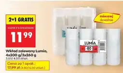 Biedronka Wkład zalewany Lumia, 4x200 g/3x260 g oferta
