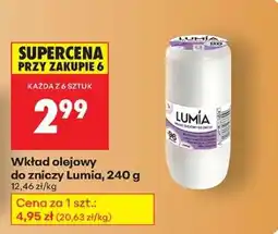 Biedronka Wkład olejowy do zniczy Lumia 240 g oferta