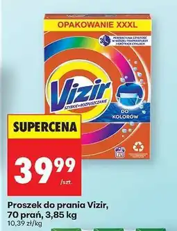 Biedronka Proszek do prania Vizir, 70 prań, 3,85 kg oferta