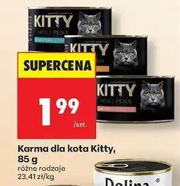Biedronka Karma dla kota Kitty, 85 g oferta
