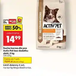 Biedronka Activ Pet oferta