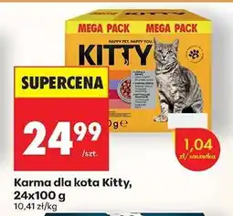 Biedronka Karma dla kota Kitty, 24x100 g oferta