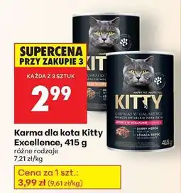 Biedronka Karma dla kota Kitty Excellence, 415 g oferta