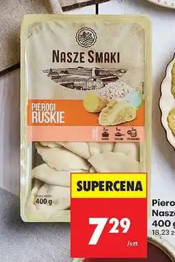 Biedronka Pierogi Nasze Smaki, 400 g oferta