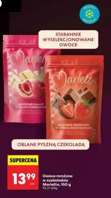 Biedronka Owoce mrożone w czekoladzie Marletto, 150 g oferta