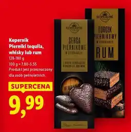 Lidl Kopernik Pierniki tequila, whisky lub rum oferta