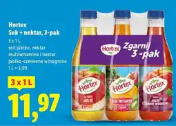 Lidl Hortex Sok + nektar, 3-pak oferta