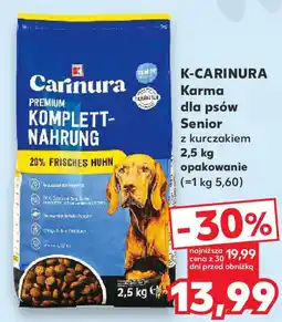 Kaufland K-CARINURA Karma dla psów Senior oferta