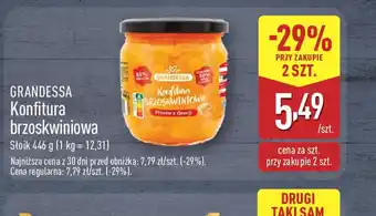 ALDI Konfitura brzoskwiniowa Grandessa oferta