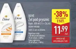 ALDI Zel pod prysznic Dove oferta