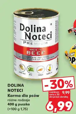 Kaufland DOLINA NOTECI Karma dla psów oferta