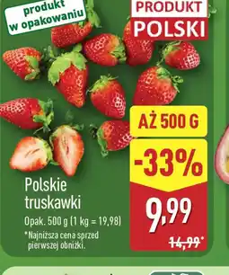 ALDI Polskie truskawki oferta