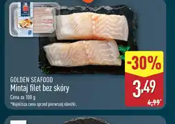 ALDI Mintaj filet bez skóry Golden Seafood oferta