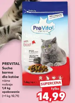 Kaufland PREVITAL Sucha karma dla kotów oferta