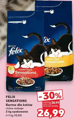 Kaufland FELIX SENSATIONS Karma dla kotów oferta
