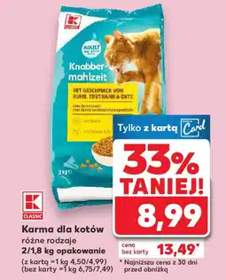 Kaufland Karma dla kotów oferta