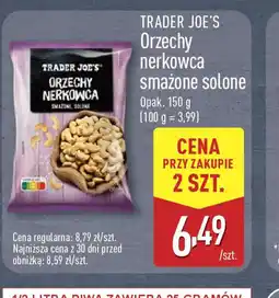ALDI Orzechy nerkowca Trader Joe's oferta