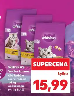 Kaufland WHISKAS Sucha karma dla kotów oferta