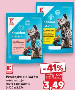 Kaufland Przekąska dla kotów oferta