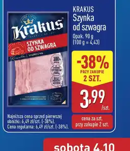 ALDI Szynka od szwagra Krakus oferta