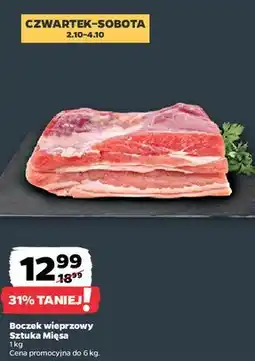 Netto Boczek wieprzowy Sztuka Mięsa Netto oferta