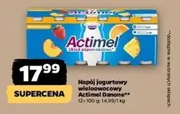 Netto Jogurt wieloowocowy Danone Actimel oferta