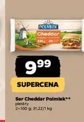 Netto Ser topiony cheddar Polmlek oferta