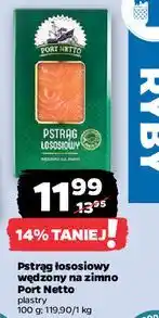 Netto Pstrąg łososiowy wędzony plastry Port Netto oferta