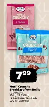 Netto Musli crunchy z kawałkami czekolady Bell's oferta