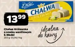 Netto Chałwa waniliowa E. Wedel Królewska oferta