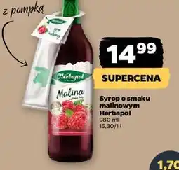 Netto Syrop malina Herbapol oferta
