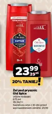 Netto Żel pod prysznic Old Spice Whitewater oferta