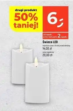Dealz Świeca led oferta