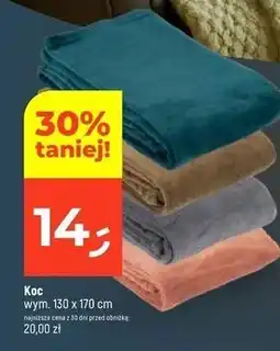 Dealz Koc 130 x 170 cm oferta